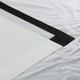 thumbnail image 6 of Fresh Popcorn and Black Vertical Colorblock Panama Curtain (1 Panel), Fresh Popcorn and Black, 50W X 96L, 6 of 6