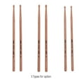 thumbnail image 3 of Baqueta Un par de baquetas de tambor de madera 5B Baquetas de tambor de madera Hickory Set de baquetas TOMSHOO Baqueta, 3 of 6