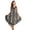 Black Acid Wash, variant on Riviera Sun Tie Dye Summer Dress - Beach Cover Up (Red, Small)