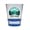 Blue, variant on Lake Tahoe California Design A Souvenir 2 oz Round Shot Glass Red