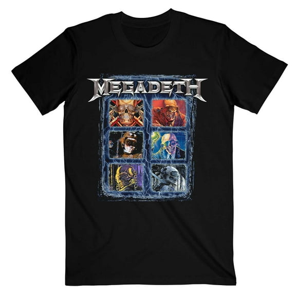Megadeth Unisex T-Shirt Vic Head Grip (Small)