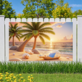 thumbnail image 2 of Seashells Decoration Beach Landscape Coastal Scenery Sunset Art Summer Vibes for Relaxing Resorts Holiday Parties Ocean Views, 2 of 8