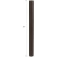 thumbnail image 2 of Drevy S348-36-BZ 36 inch Stub Post for Pier Mount Adapter, Powder Coated & Non-Corrosive Aluminum, Bronze, 2 of 4