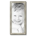 thumbnail image 2 of ArtToFrames 11x25" Antique Silver Panel Picture Frame, Silver Wood Poster Frame, with Regular Acrylic and 2 (FBPL-4760), 2 of 7