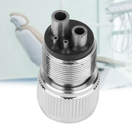 

Holes Changer Connector Stainless Steel Handpiece Tubing Adapter With Straight Tooth For
