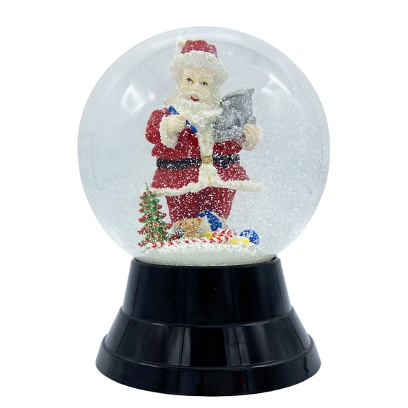 Alexander Taron 7" Perzy Large Santa Christmas Snow Globe