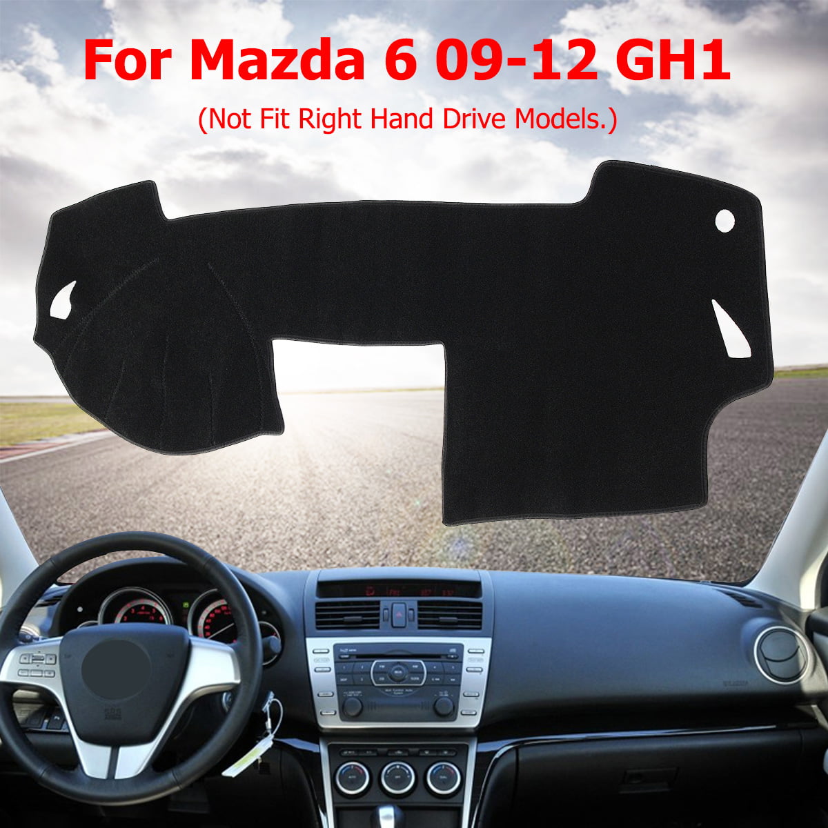 Dashboard Cover Pad For Mazda 6 GL Atenza 2016 2017 Left Drive Car DNN