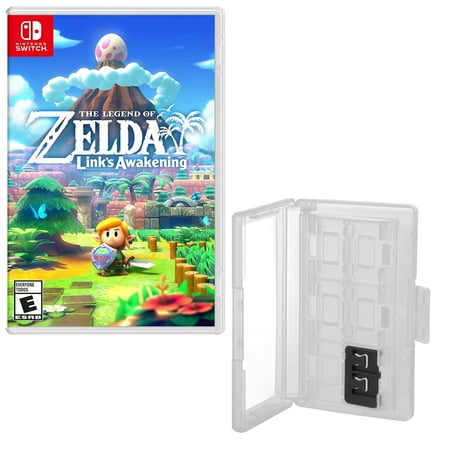 Hard Shell 12 Game Caddy, The Legend of Zelda: Link's Awakening for Nintendo Switch