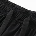 thumbnail image 6 of NOLDARES Sweatpants for Men Fleece Open Bottom Wide Leg Casual Baggy Pants Fashion Elastic Waisted Drawstring Workout Joggers with Pockets(Black,2XL), 6 of 8