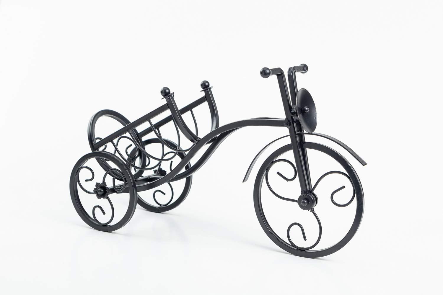 Excello Global Products Bicycle Wall Mounted Wine Rack: Wine 