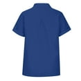 thumbnail image 7 of Casual Women's Button Cardigan Shirt For Everyday Wear Lightweight Summer Tops For Jeans And Casual Pants Plain Loose T Shirts for Women V Neck Woman T Shirt Oversized Dress Shirt Sports Tee V Neck T, 7 of 7