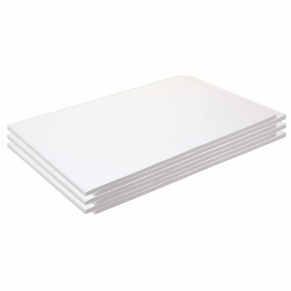 Colorations Construction Paper - White, 12" x 18", 300 Sheets