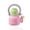 Pink, variant on Sidagar 22 fl oz Stainless Steel Insulated Water Bottle with Handle and Straw, Wide Mouth, Cherry