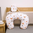 thumbnail image 3 of Almohada y localizador de lactancia para bebés, recompensas de almohadas de cuidado y soporte para bebés en forma de U lavables a máquina, 3 of 5