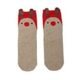 thumbnail image 2 of Seyotauo Christmas Cupcake Socks Fuzzy Christmas Socks,Athletic Indoor Sock, Winter Warm Cozy Fluffy Cartoon Monster Socks for Girls Christmas Gifts, Adult, Women, Home Sleeping, 2 of 6