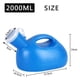 thumbnail image 4 of 2X Botella de Orina Urinarios Portátiles para Hombres y Mujeres Botella de Orina de 2000 Ml Botella de Orina A Prueba de Derrames para Hombres con Tubo de 63 Pulgadas de, 4 of 5