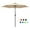 Off-White, variant on Scafild | 7.5 ft Solar LED Light Patio Umbrella Outdoor W/ Easy Tilt - Peacock Blue