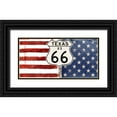 thumbnail image 1 of Sommers, Mindy 24x14 Black Ornate Wood Framed with Double Matting Museum Art Print Titled - Texas 66, 1 of 4