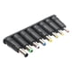thumbnail image 1 of Juego De Enchufes Para Portátiles 8 Uds puntas en ángulo adaptador de corriente Universal para portátil conector de enchufe, 1 of 8
