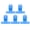 Blue, variant on NFTIGB 5pcs C Curve Nail Extension Clips Multifunctional Plastic Nail Art Accessories for Beginners and Professional Salons, Durable Gel Shaping Pinching Tools, Blue, 1.2 inches / 31 mm