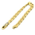 thumbnail image 2 of Pompeii Men's Solid 14k Gold (41grams) or Platinum (67gram) 9.5mm Bracelet 8.5" (,), 2 of 4