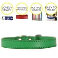 thumbnail image 4 of Faux Leather Collar Metal Buckle Pet Collar Adjustable Pet Collar for Small Dogs, 4 of 10