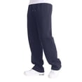 thumbnail image 7 of Baggy Sweatpants Mens Casual Straight Wide Leg Sweat Pants Drawstring Athletic Workout Gym Jogger with Pockets Navy M, 7 of 7