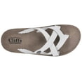 thumbnail image 2 of Cliffs by White Mountain womens Banksy Thong Sandal ,WHITE ,9.5 medium US, 2 of 5