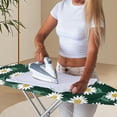 thumbnail image 3 of HELLHERO Daisy Pattern Ironing Board Cover 3 Fasteners Soft Fabric Non-Slip Washable, 3 of 5