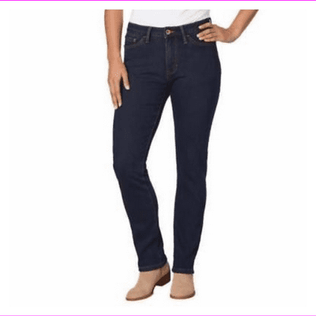 Weatherproof Vintage Women's Flannel Lined Jeans 16/Laurel Wash - Walmart.com