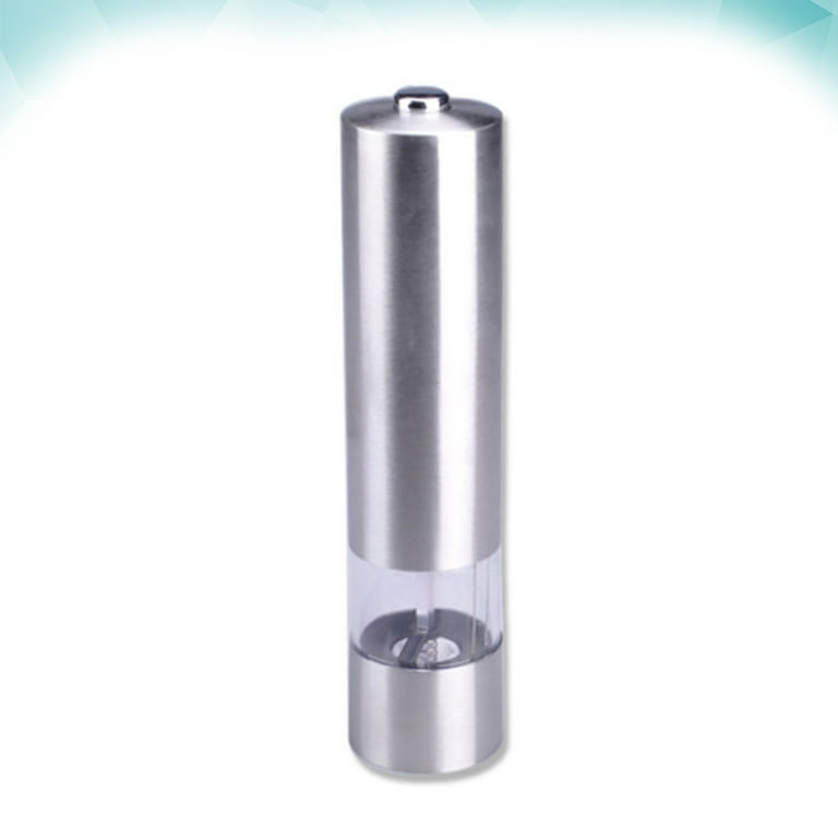 Niyofa Battery Operated Stainless Steel Pepper or Salt Grinder