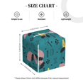 thumbnail image 4 of Cauagu Dachshund Dog Print Tissue Box Cover,Leather Square Holder - Decorative Holder/Organizer for Bathroom, Night Stands, Office Desk & Car 5"X5"X5", 4 of 7