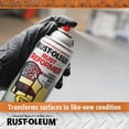 thumbnail image 5 of (6 pack) Black, Rust-Oleum Stops Rust, Rust Reformer Flat Spray Paint- 215215, 10.25 oz, 5 of 10