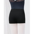 thumbnail image 2 of Daydance Athletic Dance Shorts for Girls V Cross Waist Short Leggings, 2 of 6