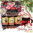 thumbnail image 2 of Jordan's Skinny Syrups Happy Holidays Gourmet Coffee Syrup Trio: Peppermint Bark, Christmas Cookie, Salted Caramel Mocha (One bottle of each flavor, 12.7 Oz Each), 2 of 9