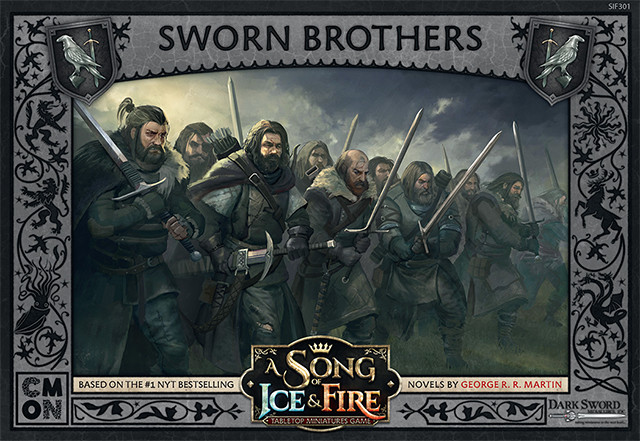 A Song of Ice & Fire: Tabletop Miniatures Game Night's Watch Sworn Brothers, by CMON - image 5 of 5