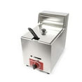 thumbnail image 2 of Commercial LPG Gas Fryer Stainless Steel Countertop Deep Fryer with Basket, 2 of 5