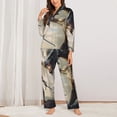 thumbnail image 2 of Sikiie Swordsman Cool Dragon Women's Long-Sleeve Shirt and Full-Length Bottom Pajama Set (s-xxl)-XX-Large, 2 of 7