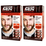 Just for Men Control GX Grey Reducing Beard Wash with Keratin, 4 Fl Oz (Packaging May Vary) - 2 Pack