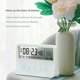 thumbnail image 2 of 1pc Creative Gift, Nightlight Digital Alarm Clock, Silent Intelligent LCD Electronic Clock, Silent Sleep Humidity Clock Charging, 2 of 5
