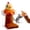 Chicken, variant on Interactive Cat Toys, 22" Catnip Kicker Cat Toy, Large Plush Wrestling Hand Puppet with Treat Pocket & 5 Catnip Refills, Durable 3-Layer Scratch-Resistant for Rough Play - Chicken