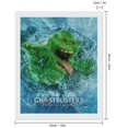 thumbnail image 2 of Ghostbusters Slimer Canvas Picture Paintings Prints Wall Hang Diamond Picture Tapestry Art Decorative Home Game, 2 of 8