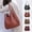 Wine, variant on Leodye Tote Bag Set of 1 for Women Shoulder Bags Fashion Hobo Bags Large Purse and Handbags with Adjustable Shoulder Strap-13x4.72x12.6in