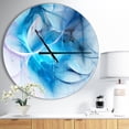 thumbnail image 2 of DesignArt Blue Nebula Star Large Wall Clock, 2 of 2