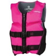 thumbnail image 2 of O'Brien Child Flex V-Back Neoprene Life Jacket for Watersports, 35 to 55 lb, Blue/Lime, 2 of 3