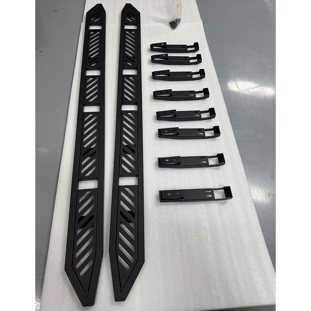 Running Boards Side Steps 2 PCS for Tesla Cybertruck,Exterior Brackets Nerf Bars for Tesla Cybertruck Accessories