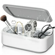 CHAMVIS Ultrasonic Cleaner for Jewelry Glasses, 40W 22oz (640ml) 48KHz Portable Professional Ultrasonic Cleaner Machine for Cleaning, Eyeglass, Watches, Dentures, Ring, Blade Razor