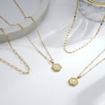 thumbnail image 3 of TURANDOSS Layered Initial Necklaces for Women 14K Gold Plated Paperclip Chain Necklace Hexagon Letter Curb Link Pendant Necklace Jewelry Gifts for Women Teens, 3 of 7