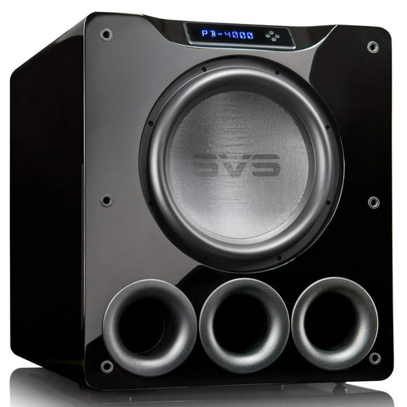 SVS PB-4000 Subwoofer de caja con puerto de 13,5" (piano negro brillante)
