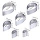 thumbnail image 5 of Cortador de Rosas ANGGREK de acero Inoxidable 7 Unids/set Con Forma de Gota de Agua, 5 of 8